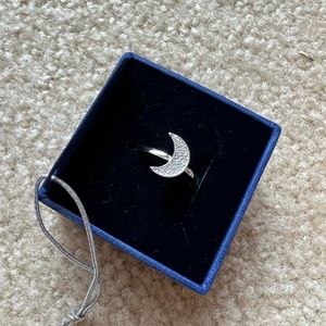 Swarovski ring size 55 silver